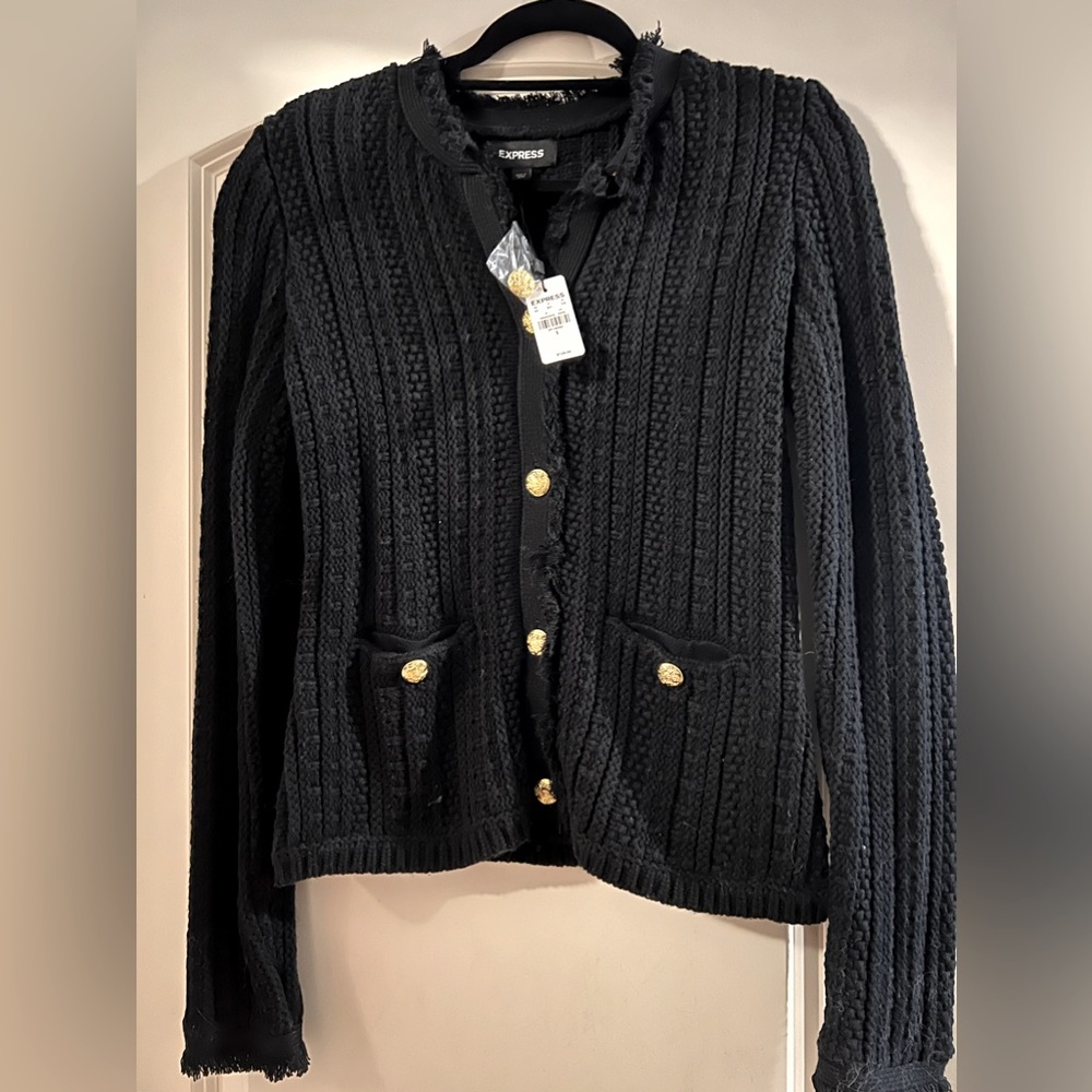 NWT Express Button Up Cardigan Size Small